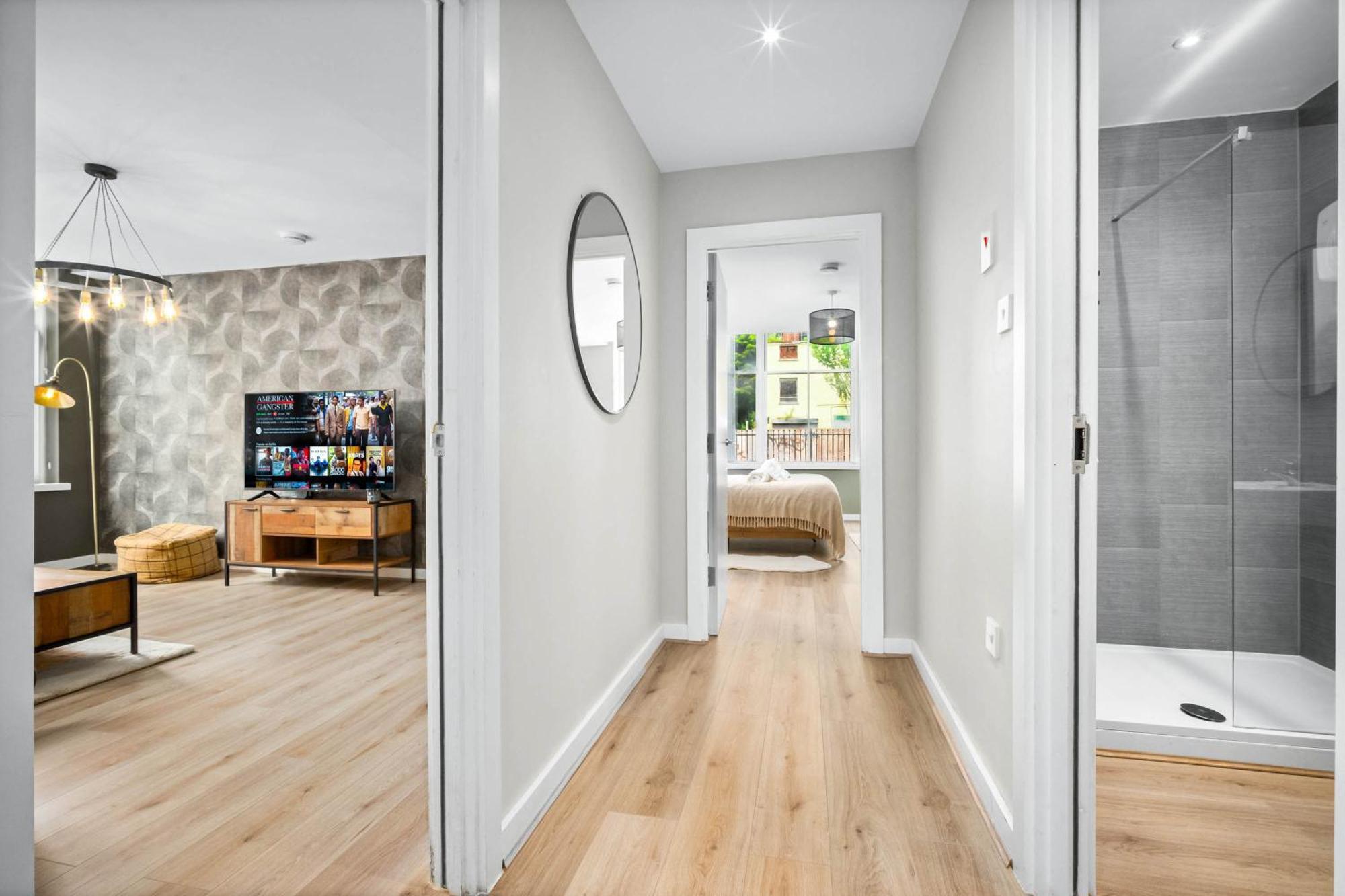 Luxe Apartment With Private Parking In Gated Complex - Close To Jq & City Centre - Top Rated - 7Sh バーミンガム エクステリア 写真
