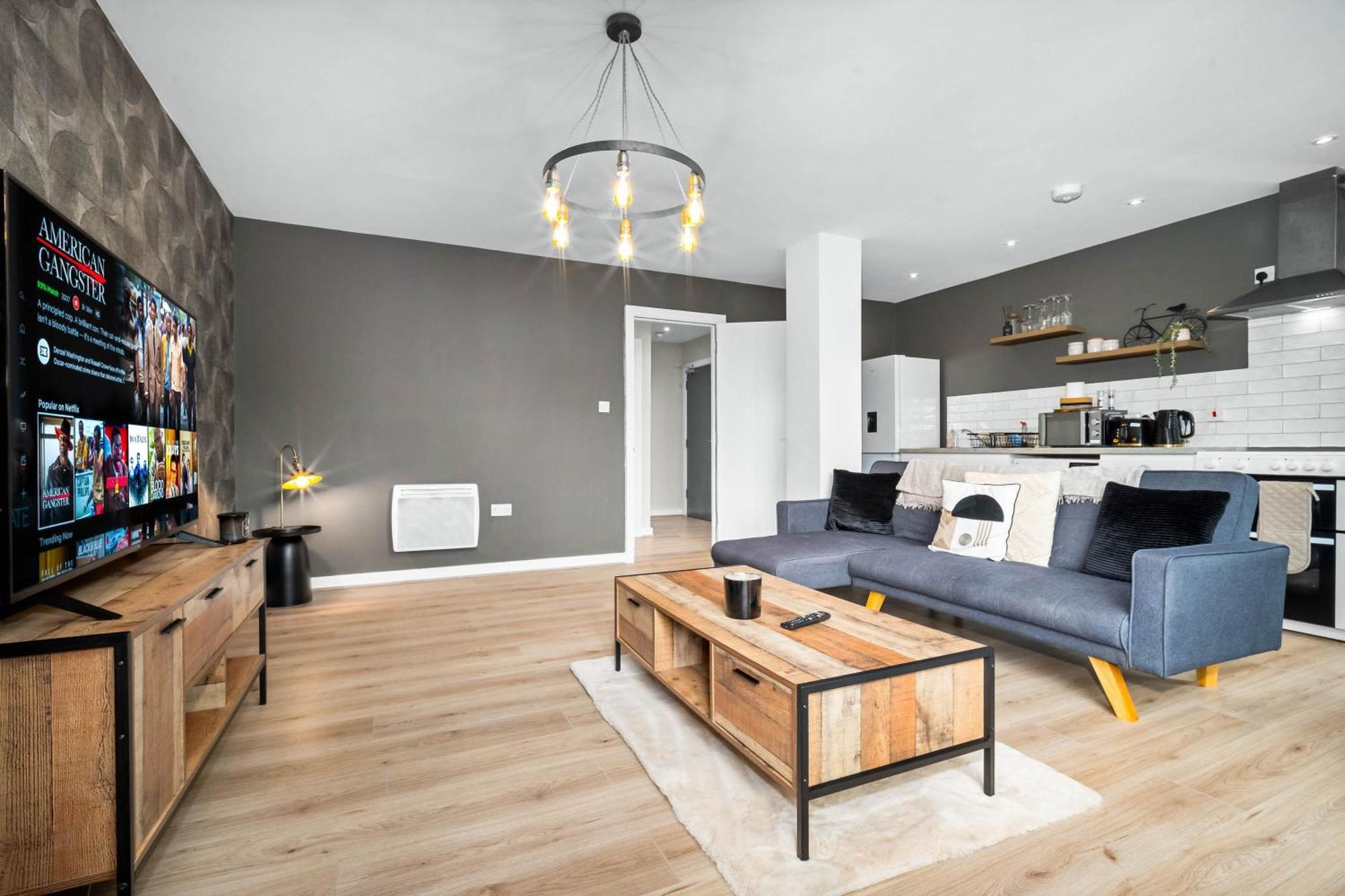 Luxe Apartment With Private Parking In Gated Complex - Close To Jq & City Centre - Top Rated - 7Sh バーミンガム エクステリア 写真