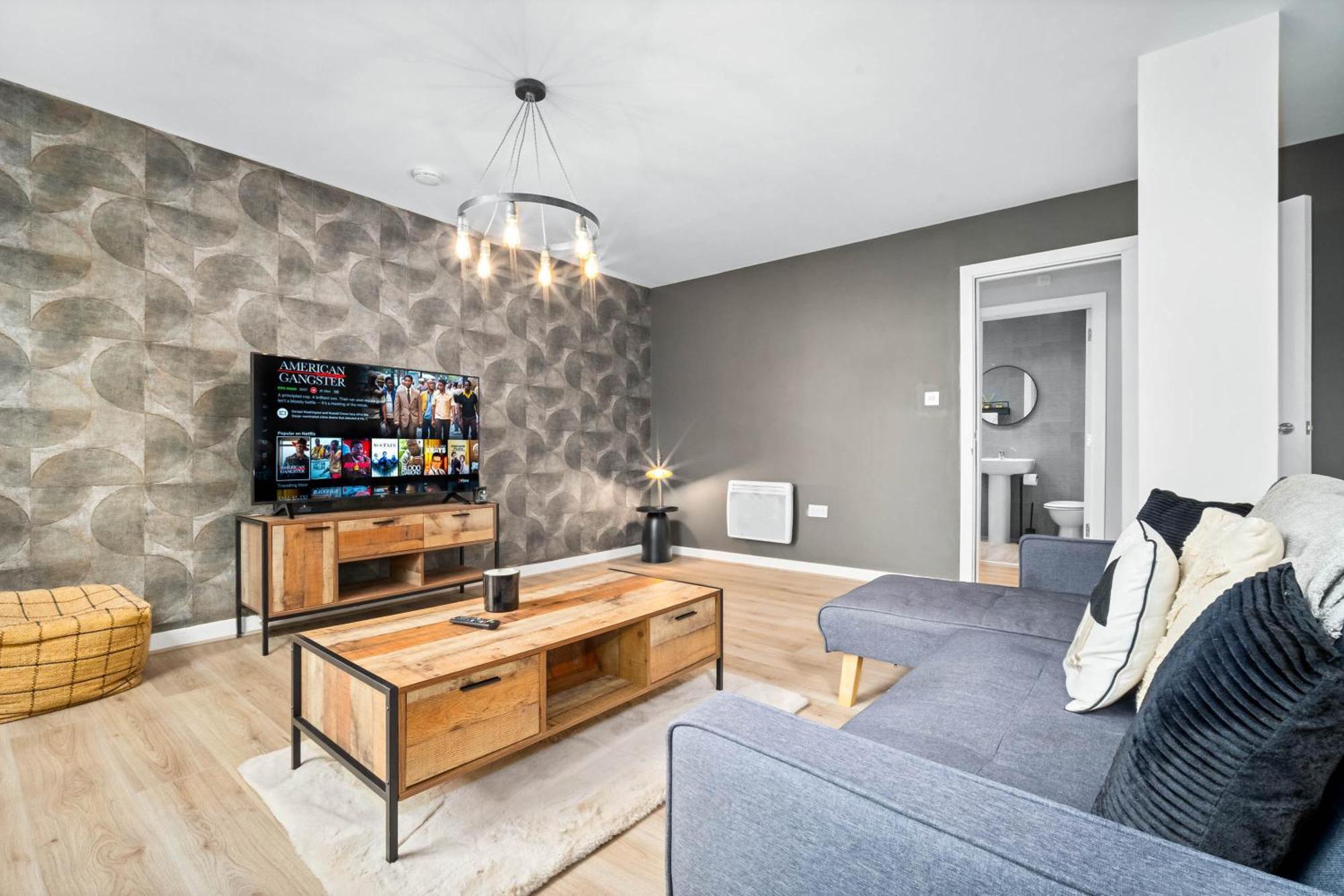 Luxe Apartment With Private Parking In Gated Complex - Close To Jq & City Centre - Top Rated - 7Sh バーミンガム エクステリア 写真
