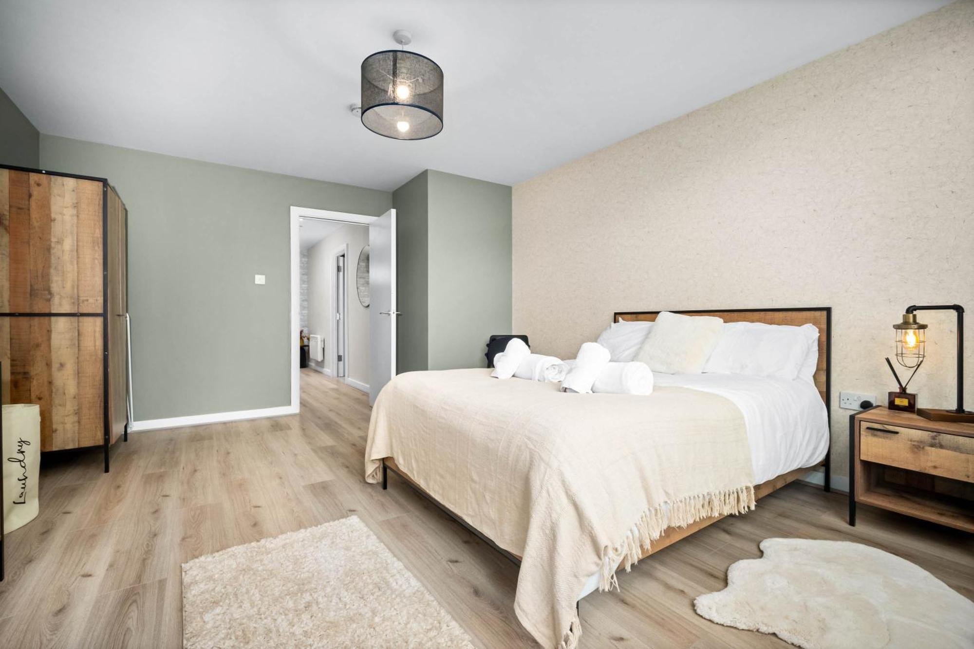 Luxe Apartment With Private Parking In Gated Complex - Close To Jq & City Centre - Top Rated - 7Sh バーミンガム エクステリア 写真